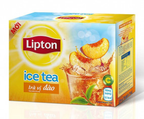 Trà Lipton Ice tea đào 15 gói
