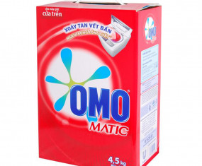 Bột giặt OMO máy giặt cửa trên 4,5kg